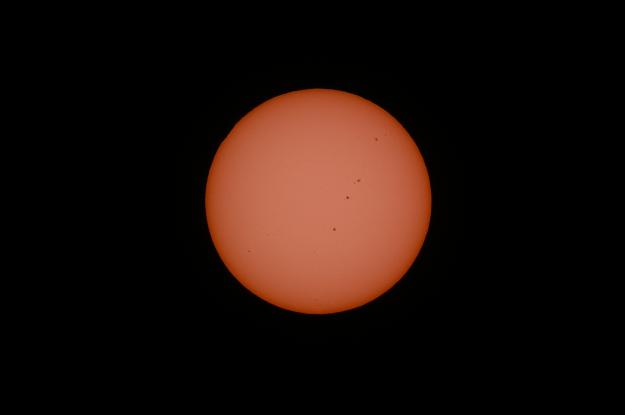 Solar Partial Eclipse NOvember 25 2011 | Tasmania, Australia | Credit: Peter Sayers | Spaceweather.com