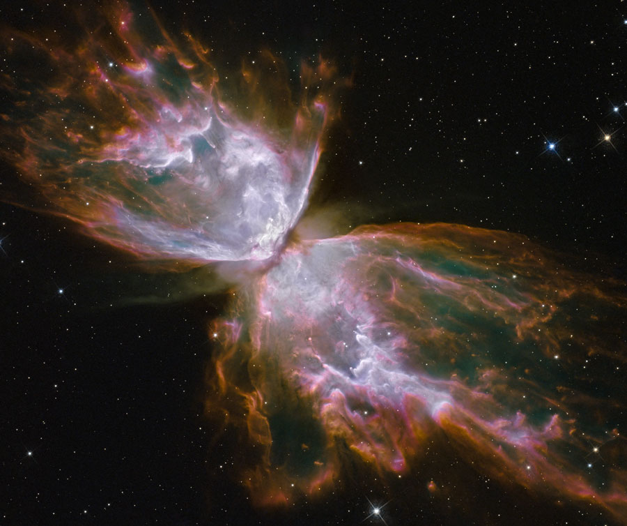 The Butterfly Nebula from Hubble | Image Credit: NASA, ESA, and the Hubble SM4 ERO Team