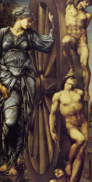 Edward_Burne-Jones_-_La_ruota_della_fortuna,_1875-83